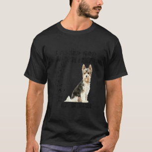 Biewer Yorkshire Terrier Quote Mum Dad Cute Beaver T-Shirt