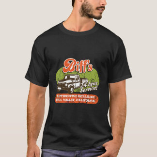 Biff’S Auto Detailing Hill Valley California T-Shirt