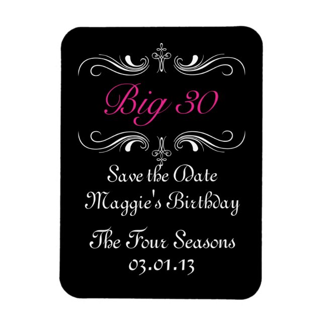 Big 30 magnet (Vertical)