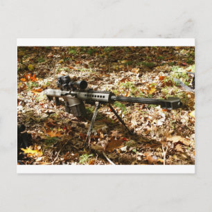 Big 50 Cal. Gun Postcard