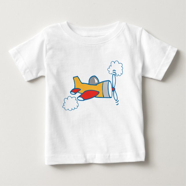 Big Aeroplane Baby T-Shirt (Front)