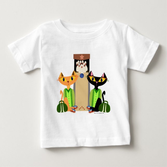 Big Alley Cats Baby T-Shirt (Front)