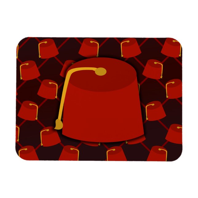 Big and Little Fez Festival Magnet (Horizontal)