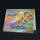 Big and Wild 60th Birthday Card<br><div class="desc">This design is from paintings by julia morrill</div>