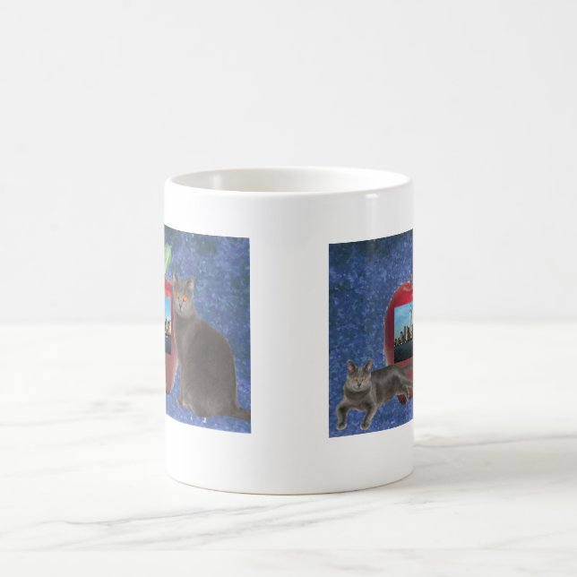 Big Apple Chartreux mug (Center)