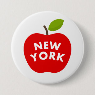 Big apple, New York 7.5 Cm Round Badge
