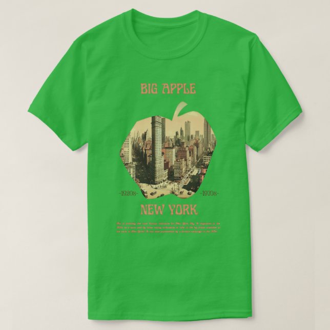 Big Apple T-Shirt (Design Front)