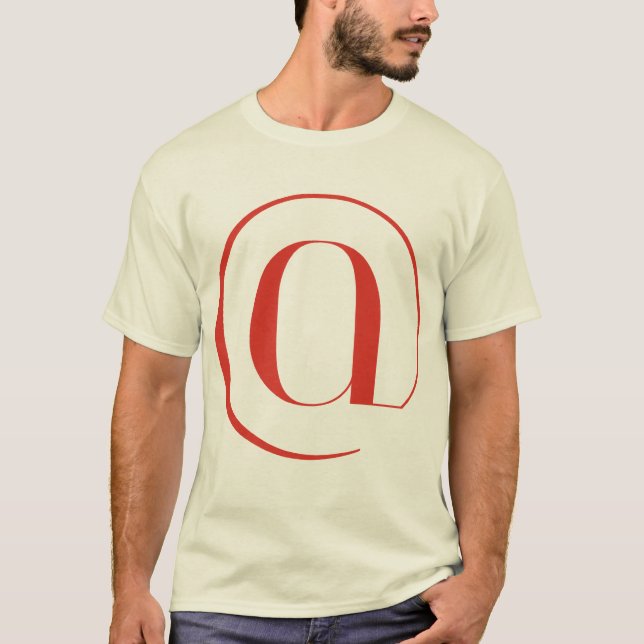 Big At: Jeanne Moderno Lettres T-Shirt (Front)