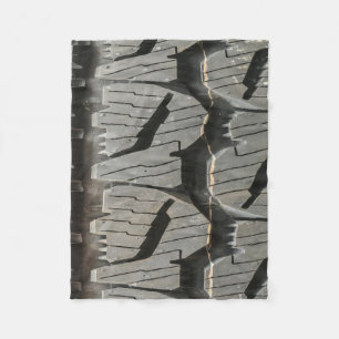 Big Automotive Car old tires Black Road trips Fleece Blanket