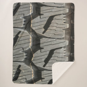 Big Automotive Car old tires Black Road trips  Sherpa Blanket