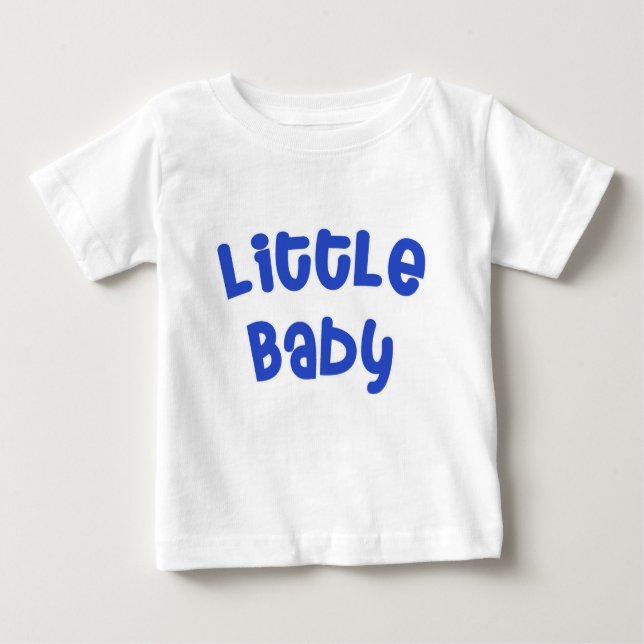 Big Baby Little Baby Matching T shirt Set (Front)