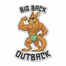 Big Back Outback – Funny Kangaroo Gym Workout,