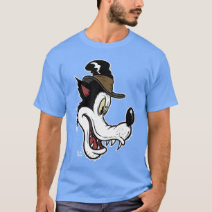 Big Bad Wolf Vintage Cartoon Animation friend T-Shirt