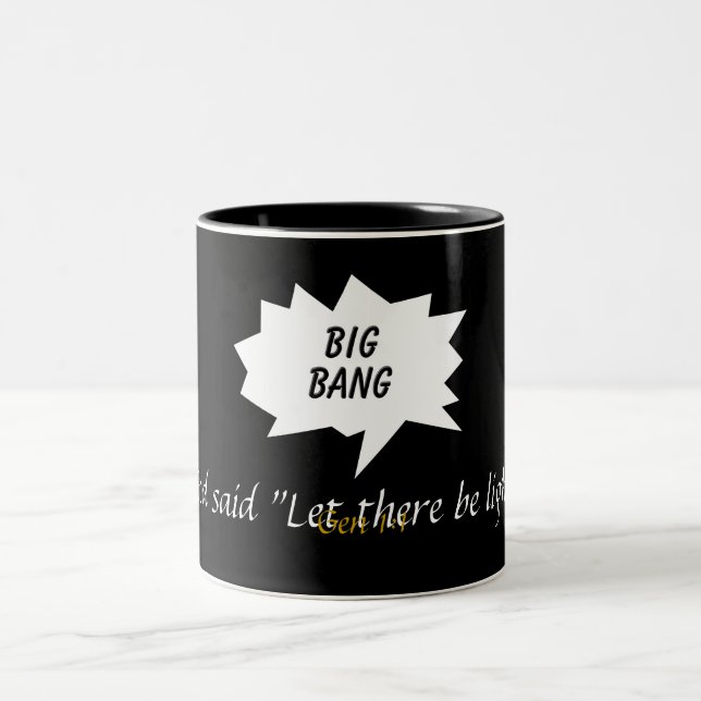 Big Bang - Black Mug (Center)