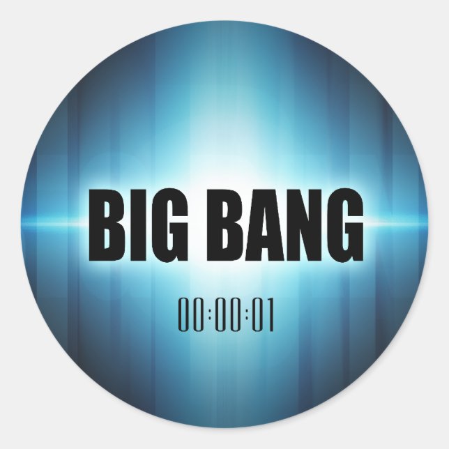 Big Bang Classic Round Sticker (Front)