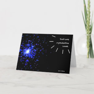 Big Bang Greeting Card
