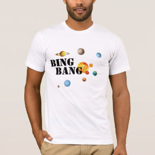 big bang solar system t-shirt design science geek