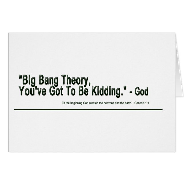 Big Bang Theory (Front Horizontal)
