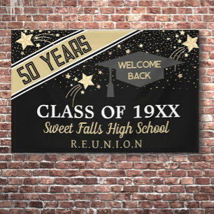 Big Banner! 50-year class reunion Banner