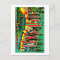 Big Basin, California - Large Letter Scenes