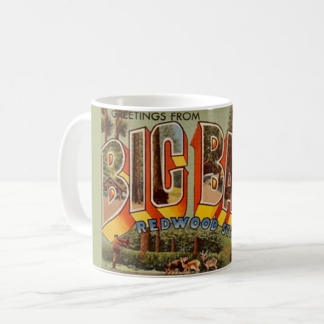 Big Basin Redwood Park  Coffee Mug (Front Left)