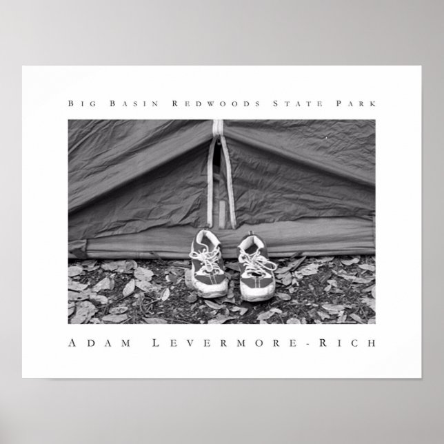 Big Basin Redwoods State Park Poster (Front)