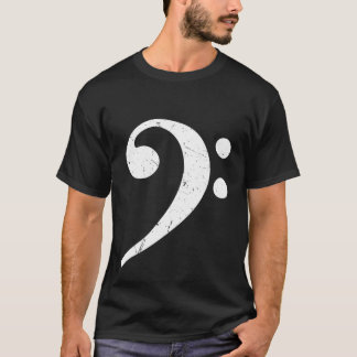 Big Bass Clef Bassist T-Shirt