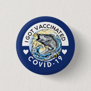 Big Bass Fisherman's Vaccine Button