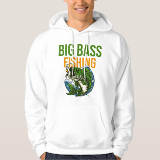 Big Bass Fishing Best Hoodie