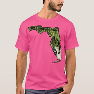 Big Bass Fishing Florida State Largemouth Bass Fis T-Shirt