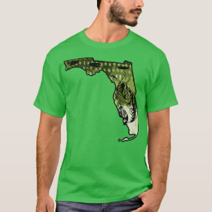 Big Bass Fishing Florida State Largemouth Bass Fis T-Shirt