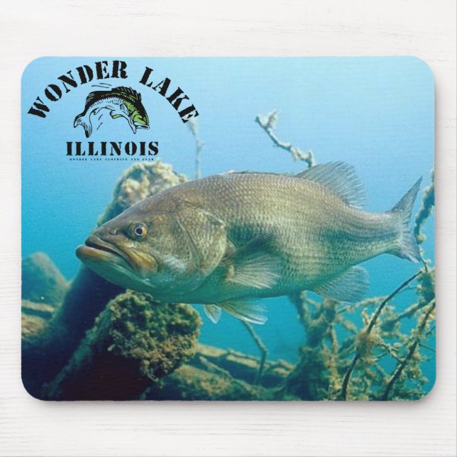 big bass Mousepad (Front)