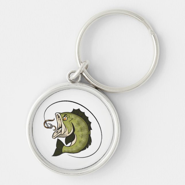 Big Bass Mouth Key Ring (Front)