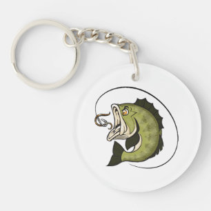 Big Bass Mouth Key Ring