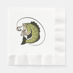 Big Bass Mouth Napkin