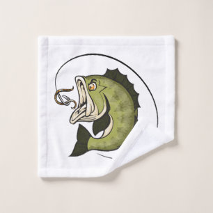 Big Bass Mouth Wash Cloth