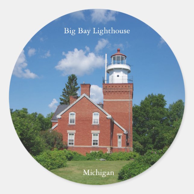 Big Bay Lighthouse sticker (Front)