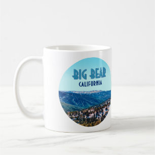 Big Bear California Mountains Vintage Coffee Mug