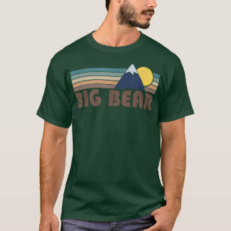Big Bear California Retro Mountain T-Shirt