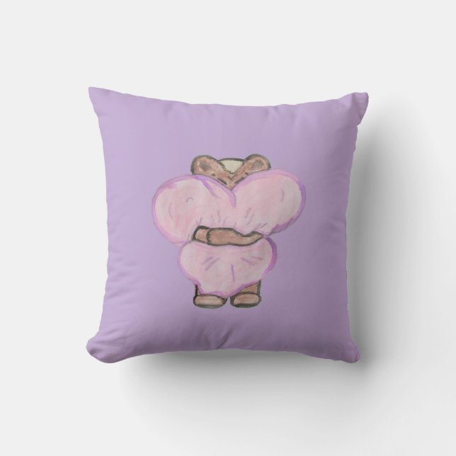 Big Bear Hug. Cushion (Front)