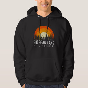 Big Bear Lake California CA Vintage 70s 80s Retro Hoodie