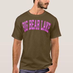 Big Bear Lake California CA Vintage Athletic Sport T-Shirt