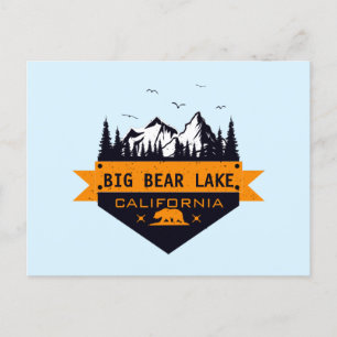 Big Bear Lake California - Custom Name Postcard