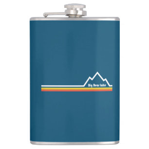 Big Bear Lake California Hip Flask
