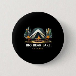 Big Bear Lake California Souvenir Hiking 6 Cm Round Badge
