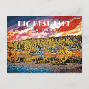 Big Bear Lake Postcard
