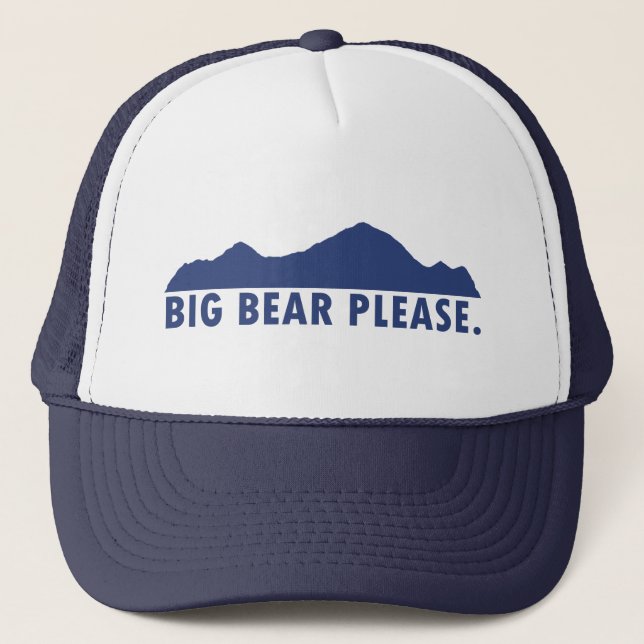 Big Bear Please Trucker Hat (Front)