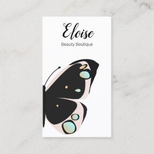 Big Beautiful Butterfly Beauty Business Card