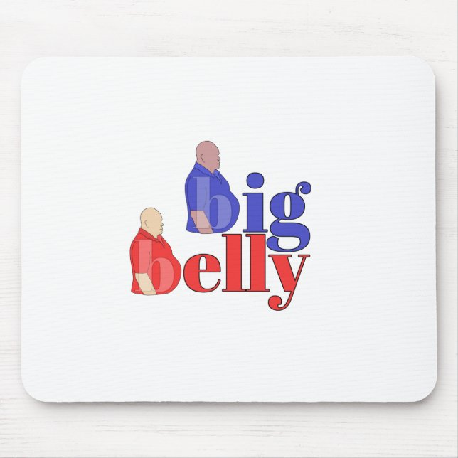 Big Belly Mouse Pad (Front)