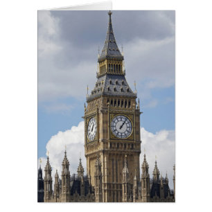 Big Ben and Houses of Parliament, London,